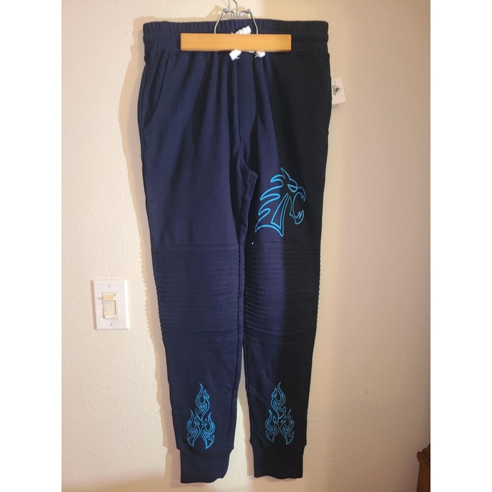 New Men's Disney Store Villains Hades Sweatpants / Jogger - Navy - Small NEW